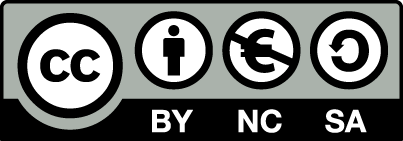Creative commons badge: by-nc-sa